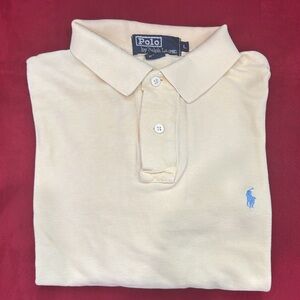 Yellow Polo Ralph Lauren Shirt size large